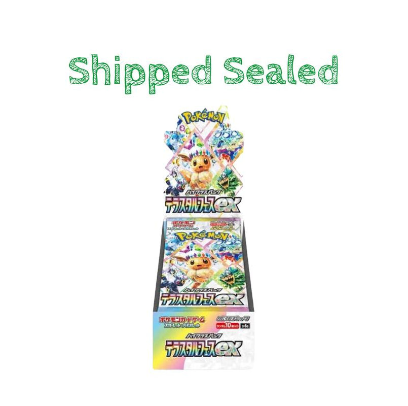 Pokemon Trading Card Game Eevee Terastal Festival Booster Box 