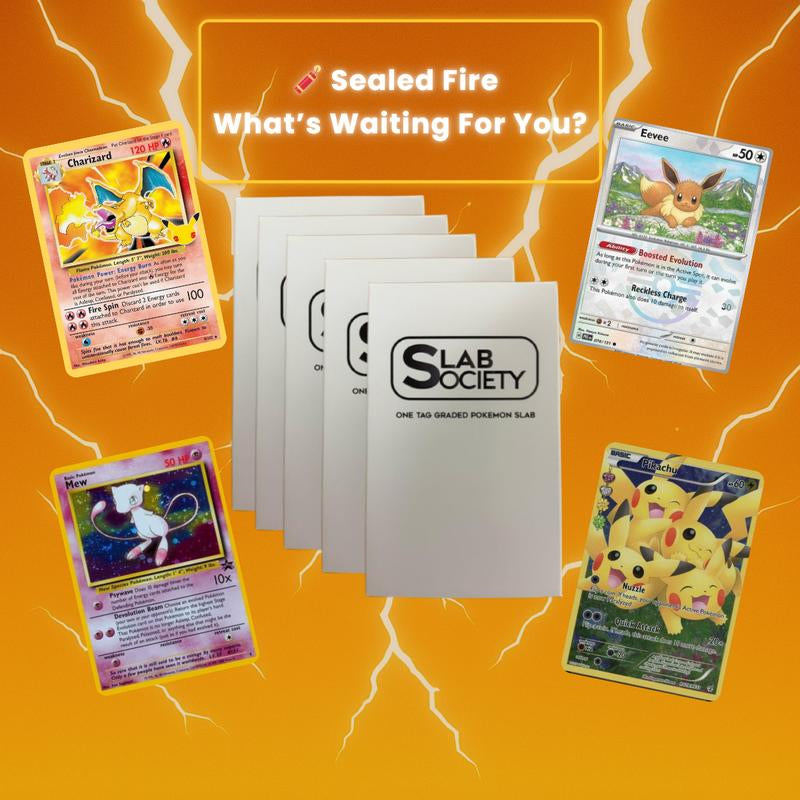 Slab Society - Authentic TAG Graded Pokemon Cards