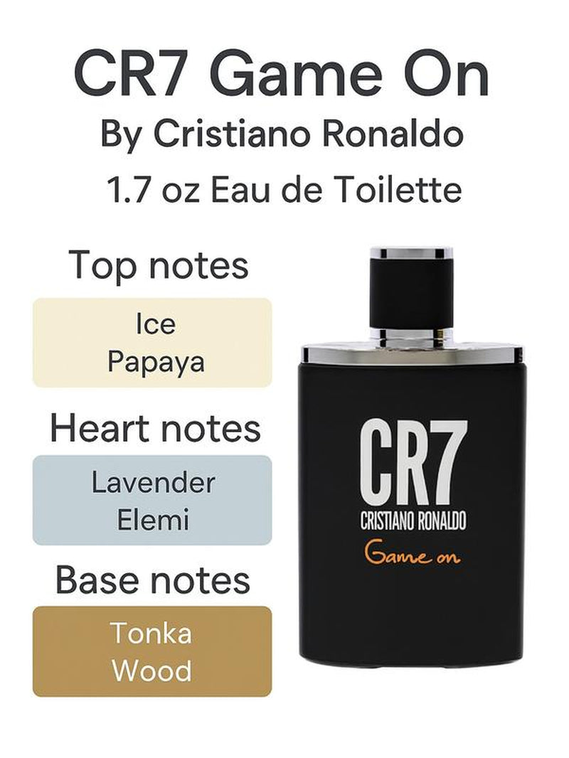Cristiano Ronaldo CR7 Game on - Aromatic Fragrance for Men