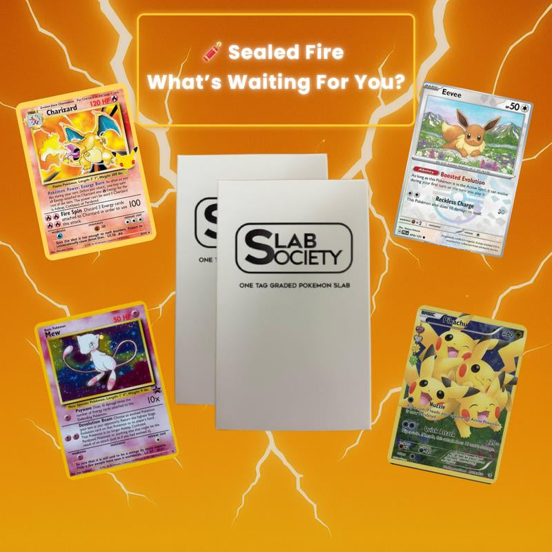 Slab Society - Authentic TAG Graded Pokemon Cards