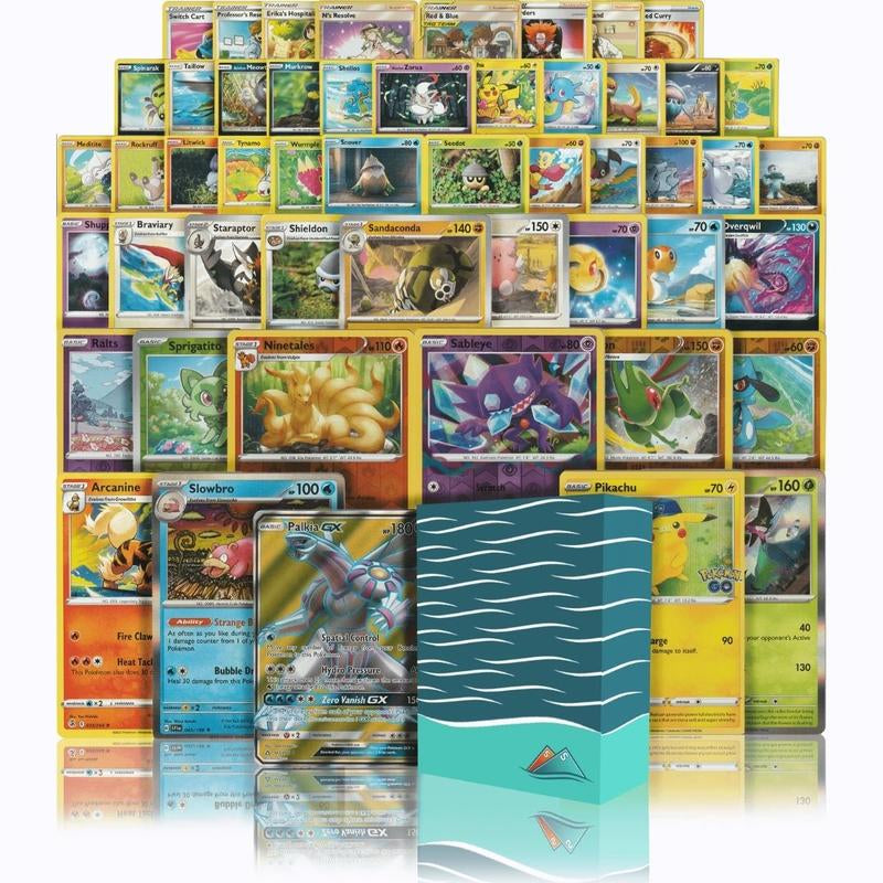 Ultra Rare Starter Pack | 50+ Authentic Pokemon Cards | 1X Ultra Rare Guaranteed | 