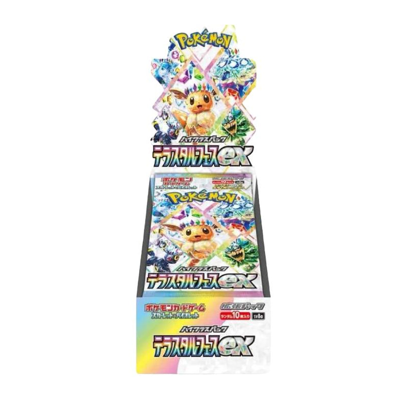 Pokemon Trading Card Game Eevee Terastal Festival Booster Box 
