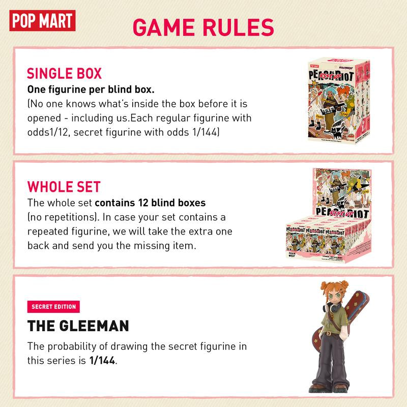 Peach Riot Rise up Series Figures, Blind Box